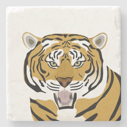 Tiger Stone Untersetzer (Vorderseite)
