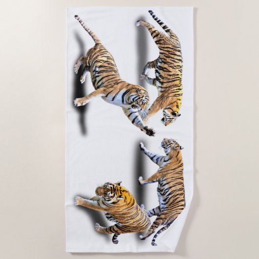TIGER STRANDTUCH (Vorderseite)