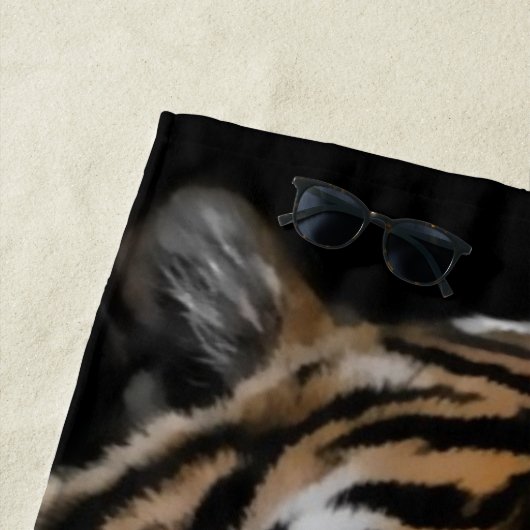 Tiger Strandtuch (Beispiel)
