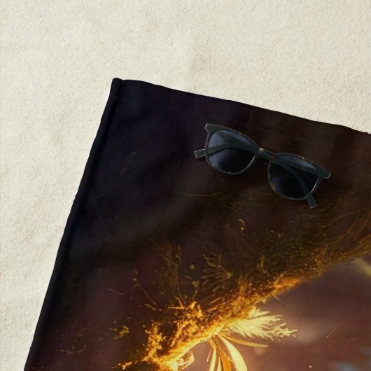 Tiger Strandtuch (Beispiel)