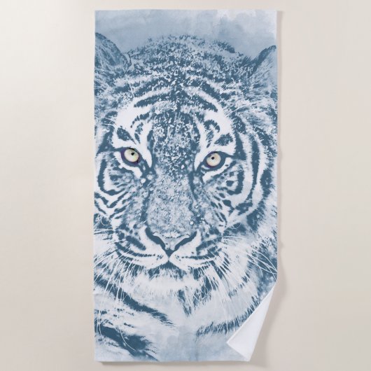 Tiger Strandtuch (Vorderseite)