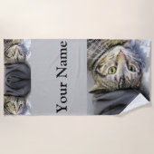 Tiger Strandtuch (Vorderseite)