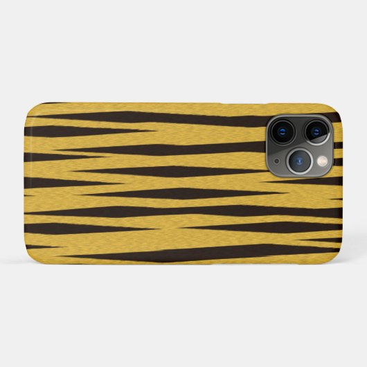 Tiger-Streifen Case-Mate iPhone Hülle (Rückseite (Horizontal))