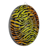 Tiger-Streifen Dartscheibe (Vorderseite Links)