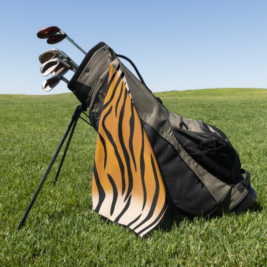 Tiger-Streifen Golfhandtuch (Gras)