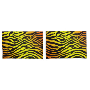 Tiger-Streifen Kissenbezug