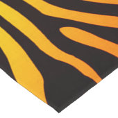 Tiger-Streifen Kurzer Tischläufer (Ecke)