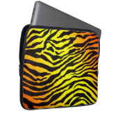 Tiger-Streifen Laptopschutzhülle (Vorne Rechts)
