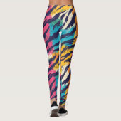 Tiger-Streifen Leggings (Rückseite)