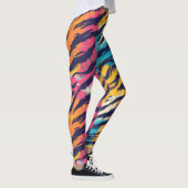 Tiger-Streifen Leggings (Rechts)