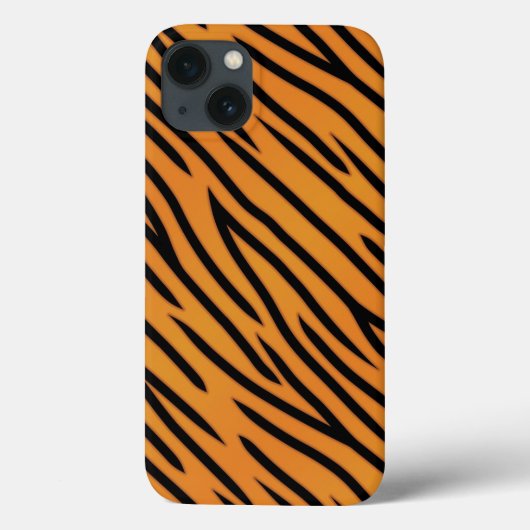 Tiger-Streifen-Muster Case-Mate iPhone Hülle (Rückseite)