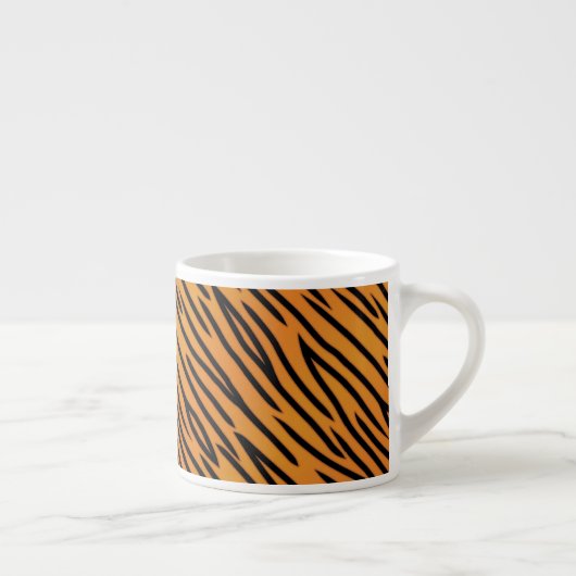 Tiger-Streifen-Muster Espressotasse (Rechts)