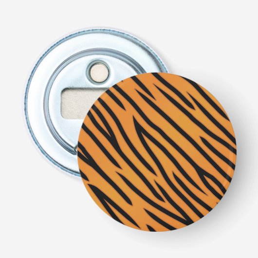 Tiger-Streifen-Muster Flaschenöffner (Vorderseite)