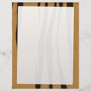 Tiger-Streifen-Muster Flyer