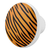 Tiger-Streifen-Muster Keramikknauf (Rechts)