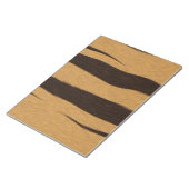 Tiger Streifen Muster. Notizblock (angewinkelt)