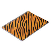 Tiger-Streifen-Muster Notizblock (Linke Seite)