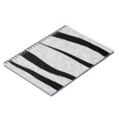 Tiger Streifen Muster. Notizblock (Linke Seite)