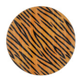 Tiger-Streifen-Muster Schneidebrett (Vorderseite)
