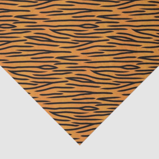 Tiger-Streifen-Muster Seidenpapier (Ausschnitt)