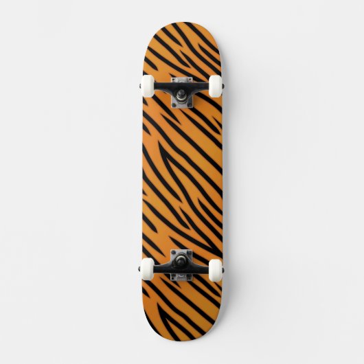 Tiger-Streifen-Muster Skateboard (Vorderseite)