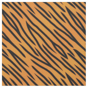 Tiger-Streifen-Muster Stoff