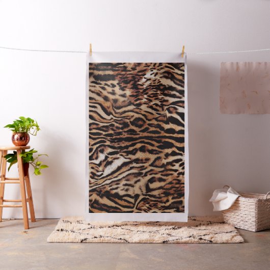 Tiger-Streifen-Muster Stoff (Beispiel)
