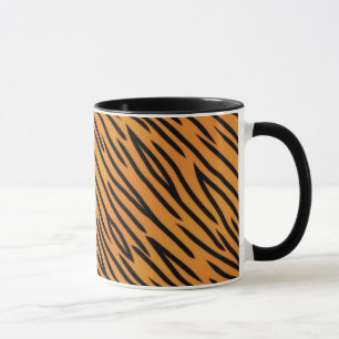 Tiger-Streifen-Muster Tasse
