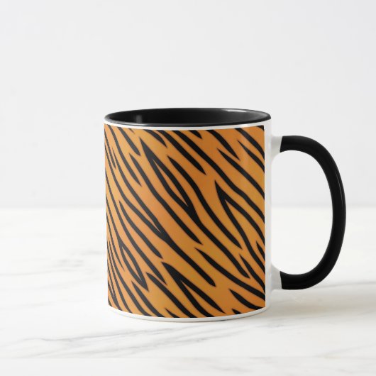 Tiger-Streifen-Muster Tasse (Rechts)