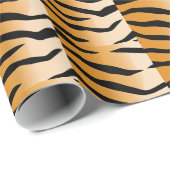 Tiger Streifen Muster Thunder_Cove Geschenkpapier (Rolleneckpunkt)