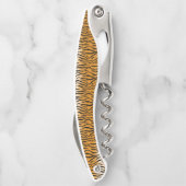 Tiger Streifen Muster Thunder_Cove Kellnermesser (Rückseite)