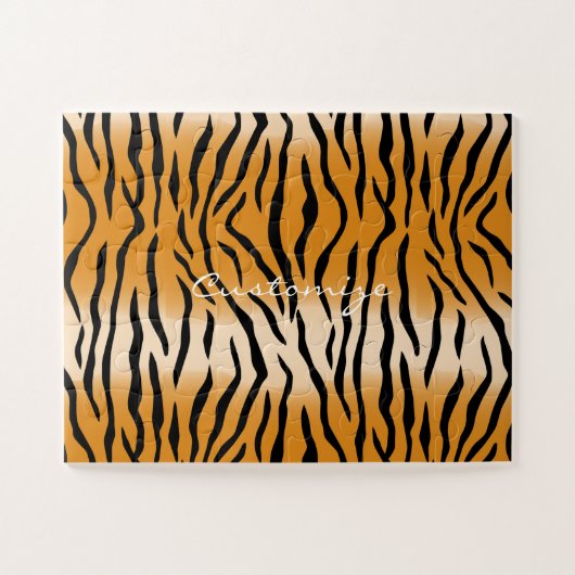 Tiger Streifen Muster Thunder_Cove Puzzle (Horizontal)