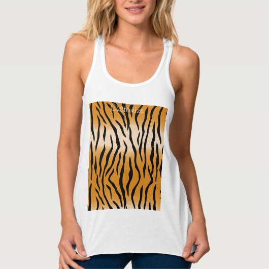 Tiger Streifen Muster Thunder_Cove Tank Top (Vorderseite)