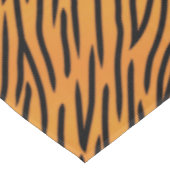 Tiger-Streifen-Muster Tischdecke (Schrägansicht)