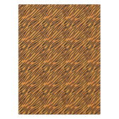 Tiger-Streifen-Muster Tischdecke (Vorderseite)