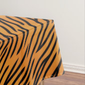 Tiger-Streifen-Muster Tischdecke (Beispiel)
