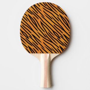 Tiger-Streifen-Muster Tischtennis Schläger