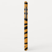 Tiger Streifen Orange und Schwarz Case-Mate iPhone Hülle (Hinten/Links)