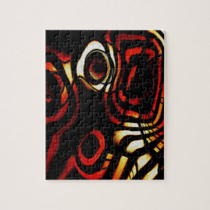 Tiger-Streifen Puzzle