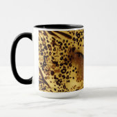Tiger-Streifen-Safari-Druck-Kaffee-Tasse Tasse (Links)