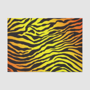 Tiger-Streifen Seidenpapier