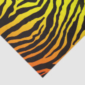 Tiger-Streifen Seidenpapier (Ausschnitt)