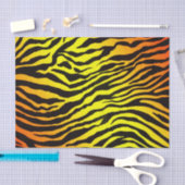 Tiger-Streifen Seidenpapier (Handwerk)