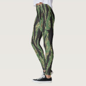 Tiger-Streifen-Tarnungs-Leggings Leggings (Links)