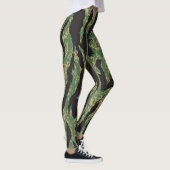 Tiger-Streifen-Tarnungs-Leggings Leggings (Rechts)