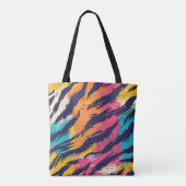 Tiger-Streifen Tasche (Rückseite)