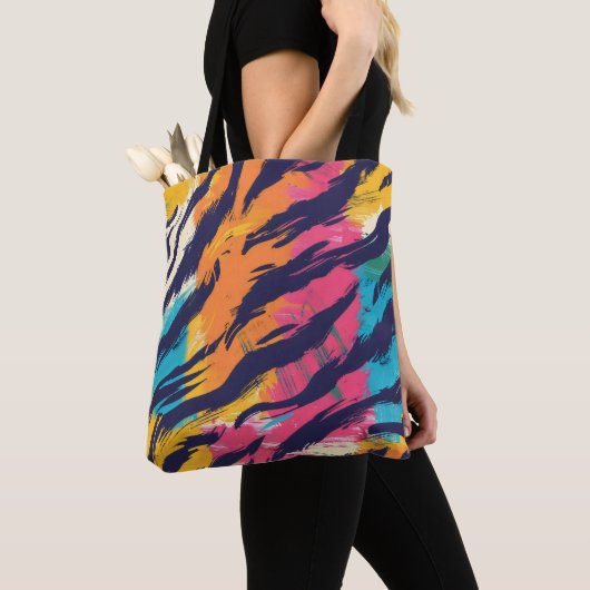 Tiger-Streifen Tasche (Von Nahem)