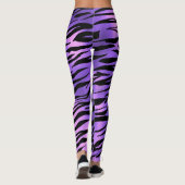 Tiger Streifen Tierfutter Leggings (Rückseite)