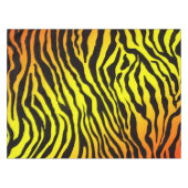 Tiger-Streifen Tischdecke (Vorderseite (Horizontal))