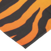 Tiger-Streifen Tischdecke (Schrägansicht)